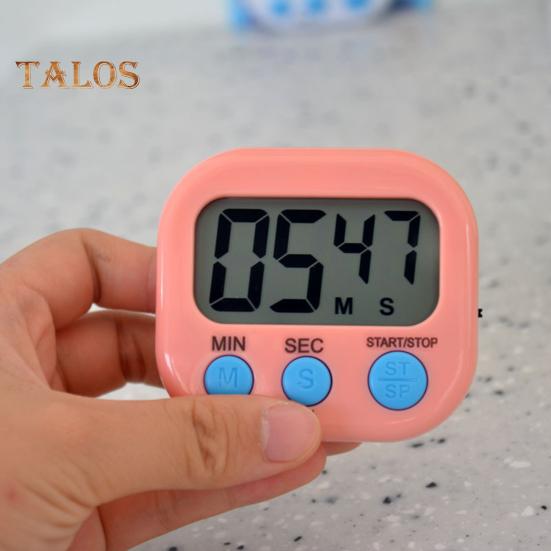 Elektronischer Timer, einstellbar, stoßfest, leicht, praktisch, LED-Thekenanzeige, Timer, Küchenzubehör