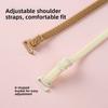 2Pcs Elastic Bra Straps Slip Resistant Lingerie Accessories  Underwear Matching