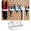 Sturdy Wall Mounted Tool Shelf For Hammers Screwdrivers Pliers Easy to Installation Storage Rack