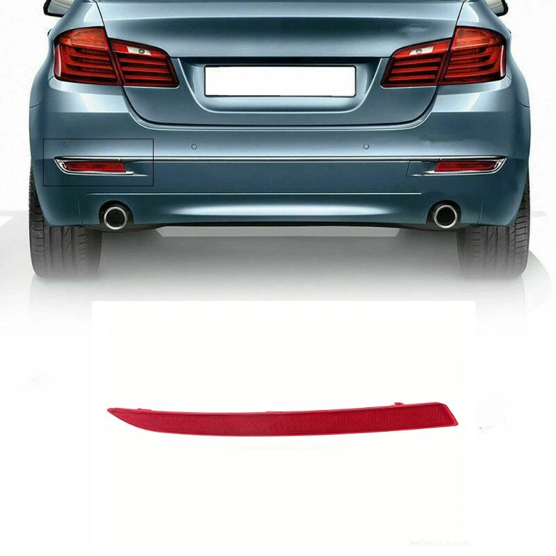 Rear Bumper Reflector Heat Resistant High Brightness Auto Spare Part for 2014-2017 F10 F18 Exterior Retrofit