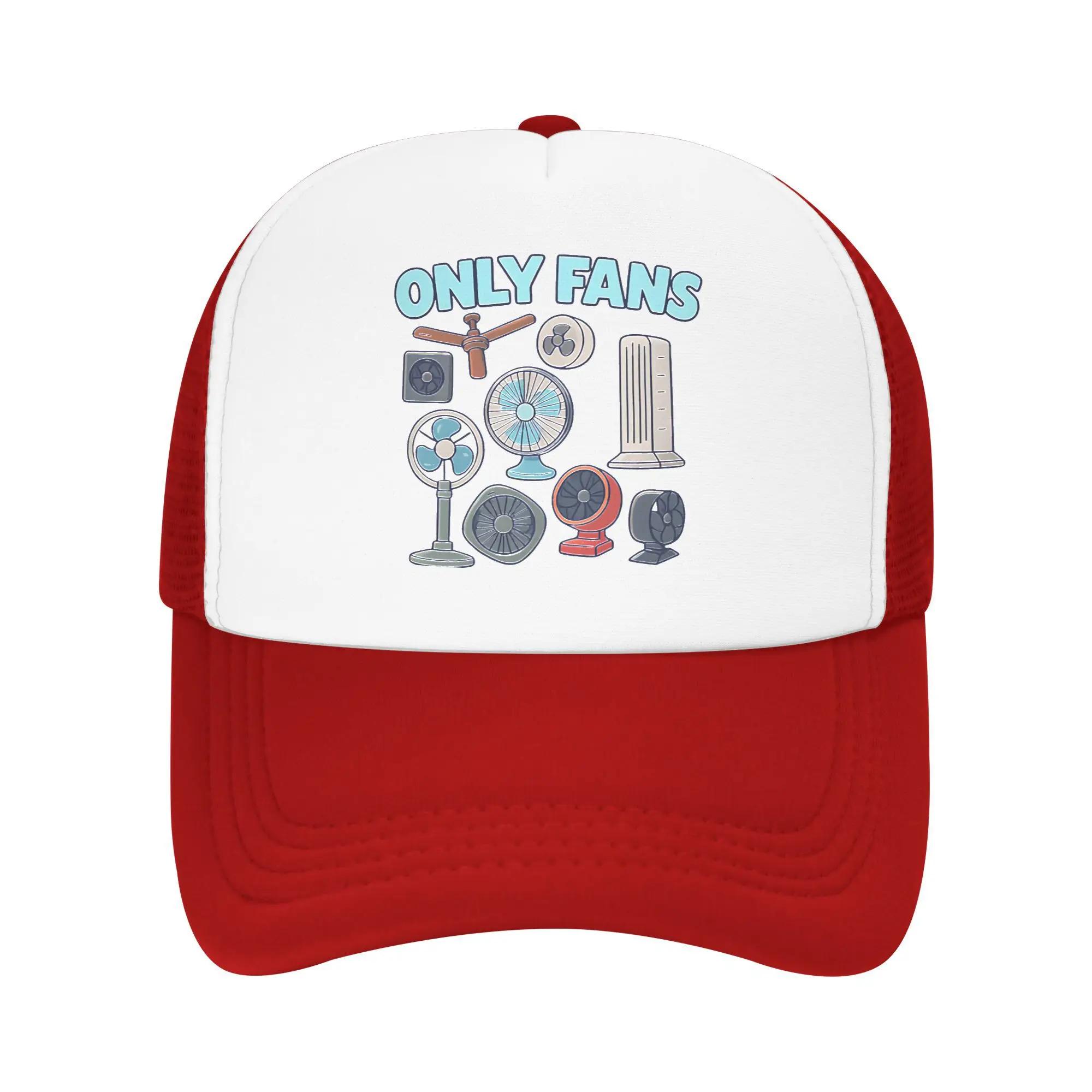 OnlyFans Only Fans Enthusiast Mesh Cap Outfits for Unisex Adjustable Snapback MeshBack Breathable Cooling Caps One Size