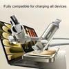 2pcs 4-in-1 100W Max Fast Charging Cable, Multi-Port Charging with Ccolor Light, for IPhone 14/13/12/11Pro Max/XS/XR/8/7/6/iPad, For, Xiaomi, Oppo
