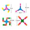 Non-Toxic Variety Fingertip Gyro Parent-Child Games Four-Link Bicycle Chain Top Decompression Toy Fidget Spinner Desk Toy