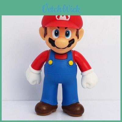 Super Mario Bros Luigi Bowser Princess Peach Plastic Action Figures For Collectors And Display Enthusiasts