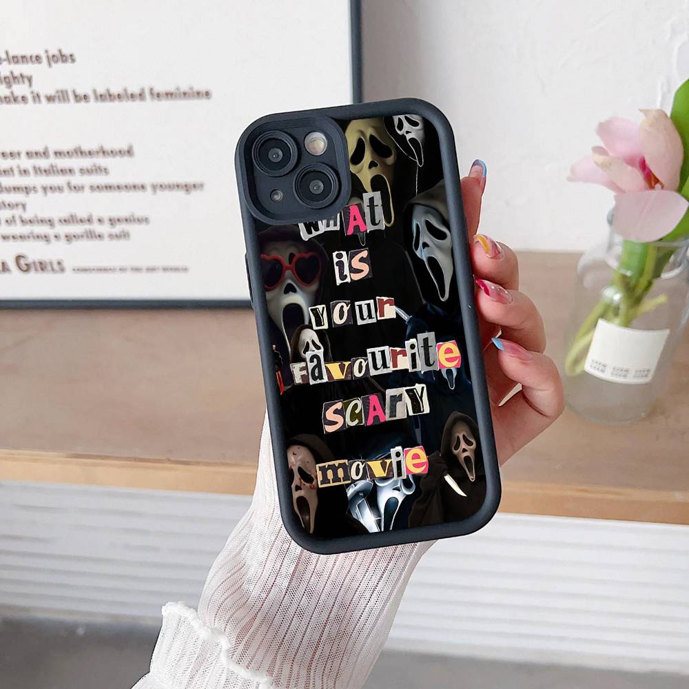 Horor S-scream Dead TPU Phone Cover For Iphone 17 16 15 14 13 12 11 Pro Max Plus Case Cover