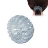 Bird Nest Shaped Hair Clips Women Girls Elegant Expandable Bun Ponytail Holder Hair AccessoriesGray