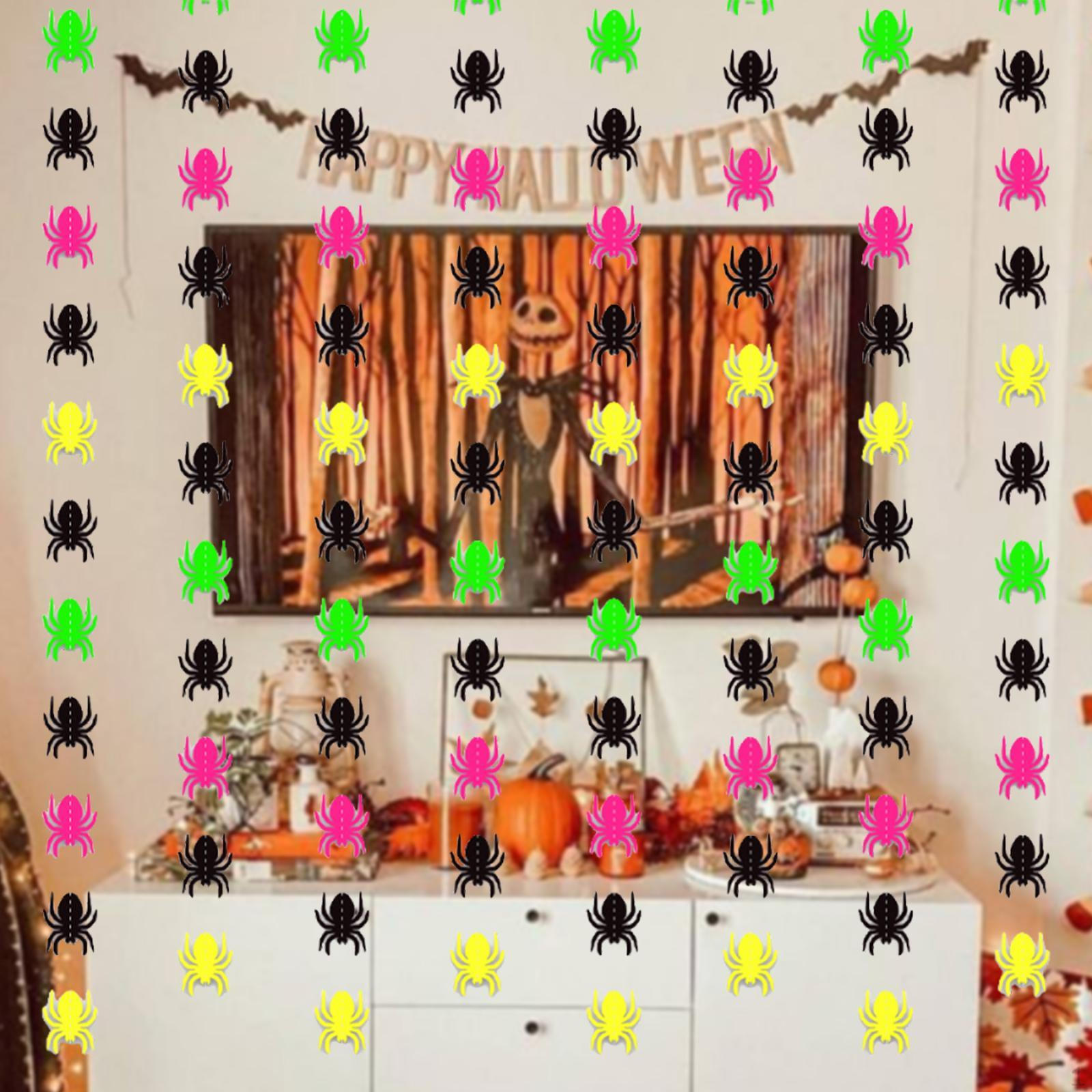 

Хэллоуин Подвесные Украшения Страшные Смешные Реалистичные Бумажные Настенные Декорации Фотореквизит для Окна