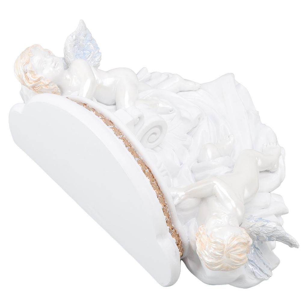 Resin Angel Wall Shelf European Exquisite Beautiful Decoration Rack for Bedroom Living Room Kitchen