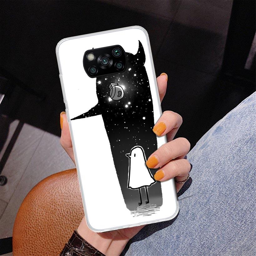Oyasumi Punpun Phnoe Case for Xiaomi Poco X5 X6 X7 Pro X4 Gt F7 Ultra M8 M7 Redmi 15C 15 13C 13 12C 12 Unique Cover Coque Poco X