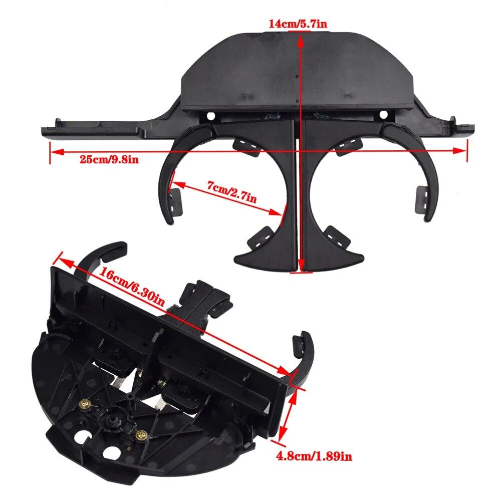 51168184520 Auto Accessories Car Vehicle Rear Dual Drink Water Cup Holder For BMW E39 525 528 530 540 M5 1995-2006