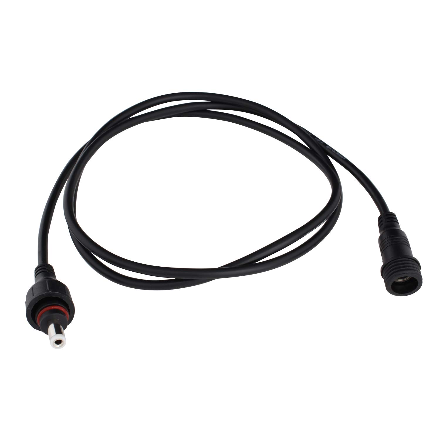 

Водонепроникний подовжувальний кабель з роз ємом DC [1м] (5,5-2,1 мм сумісний) чорний