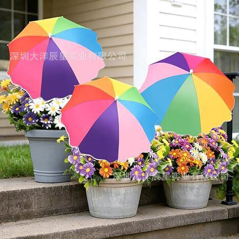 Popular Plant Parasol Upgraded Adjustable Outdoor Garden Potted Plant Pot Plant Parasol