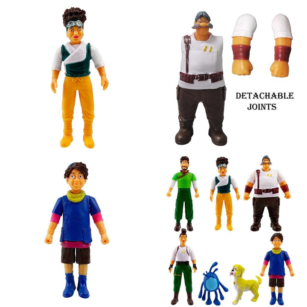 Strange World Action Figures Toy Cake Topper Set For Kids Xmas Birthday Gift Decor