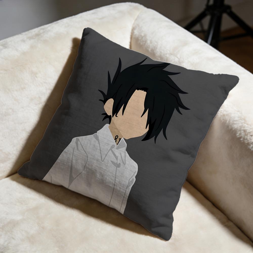 Stylish TTHE PROMISED NEVERLANDED Cushion Cover Soft Decorative Pillow Case Suitable for Bedroom Sofa Car Travel Use