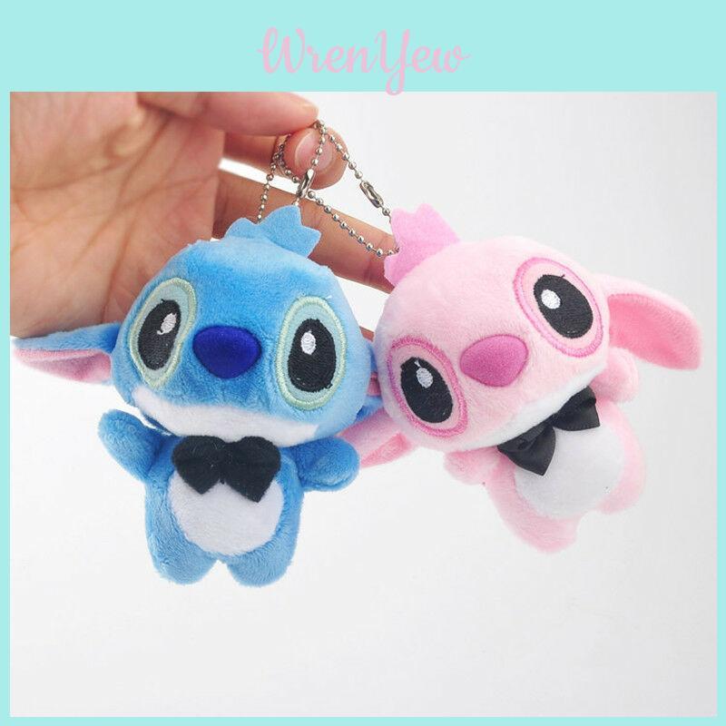 Urocza Mini Lalka Stitch Breloczek Miękka i Przytulna Dla Wszystkich Wieków