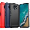 Pouzdro pro Nokia G50 Měkké TPU nárazníkové pouzdro z uhlíkových vláken pro Nokia X10 X20 G10 G20 XR20 G 50 G50 Fundas