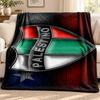 Club Deportivo Palestino Blanket Flannel Blanket Soft Cozy Plush Throw for Sofa Bed Lightweight Home Decoration Outdoor Camping