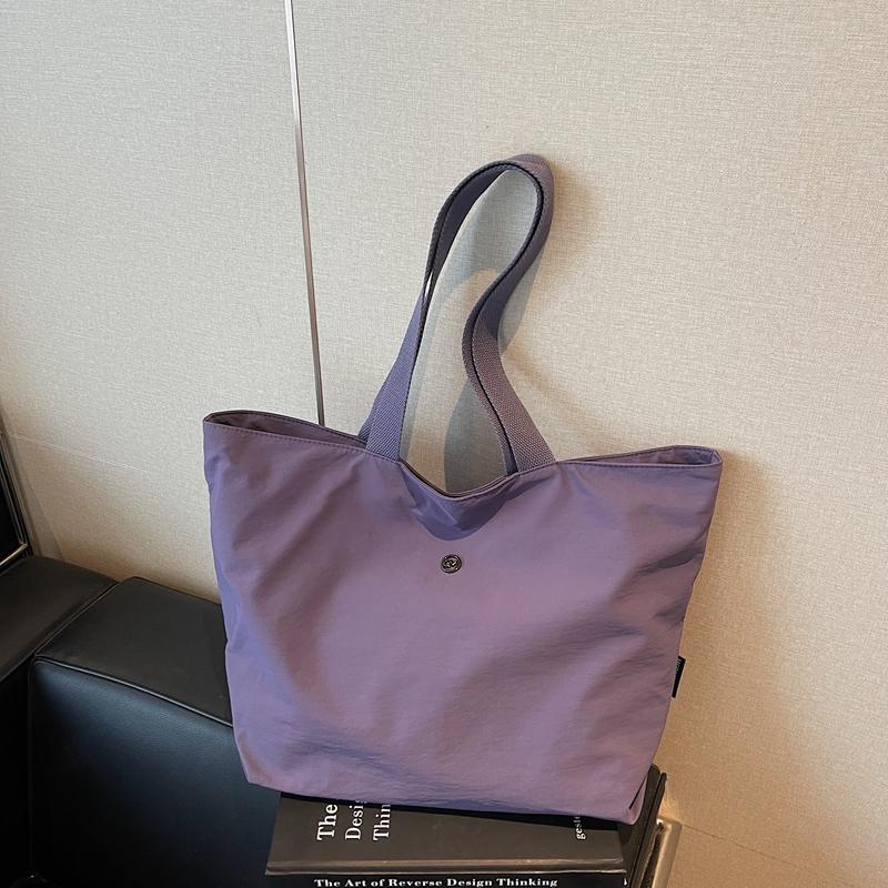 Commuter Shoulder Bag Handbag Women's Solid Color Tote Bag