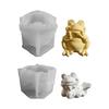 Food Safe Silicone Frogs Shaped Mould Multipurpose For Baking Candle Making Projects