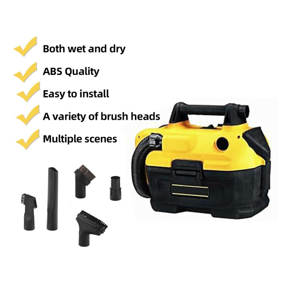 1Set For Dewalt Vacuum DCV580 DCV581H Models For VAC Hose Attachment Kit Vacuum Hose Connection Kits Vacuum Cleaner Parts