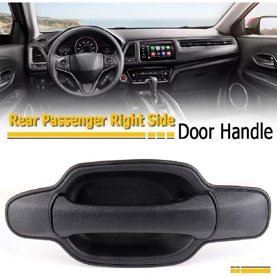 

OCPTY Door Handle Exterior Rear Passenger Right Side Replacement fit 2004-2008 for Colorado for GMC Canyon Outside Door Handle Texture Black