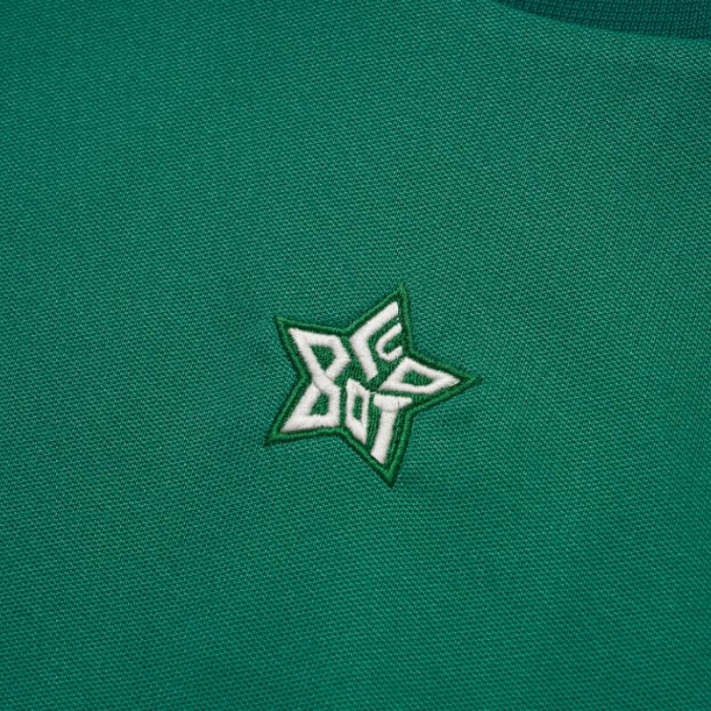 Blu Dot Cropped Short Sleeve Tee Gn
