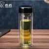 Xinuo Insulated Double-Layer Glass Portable Cup
