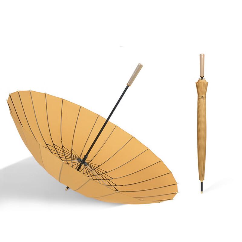 24-Rib Reinforced Straight Umbrella