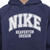 Nike Hooded Casual Warm Fleece Sweatshirt Men sweatshirt Blue HV1741-410