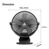 Peak 6-inch Desktop USB Fan