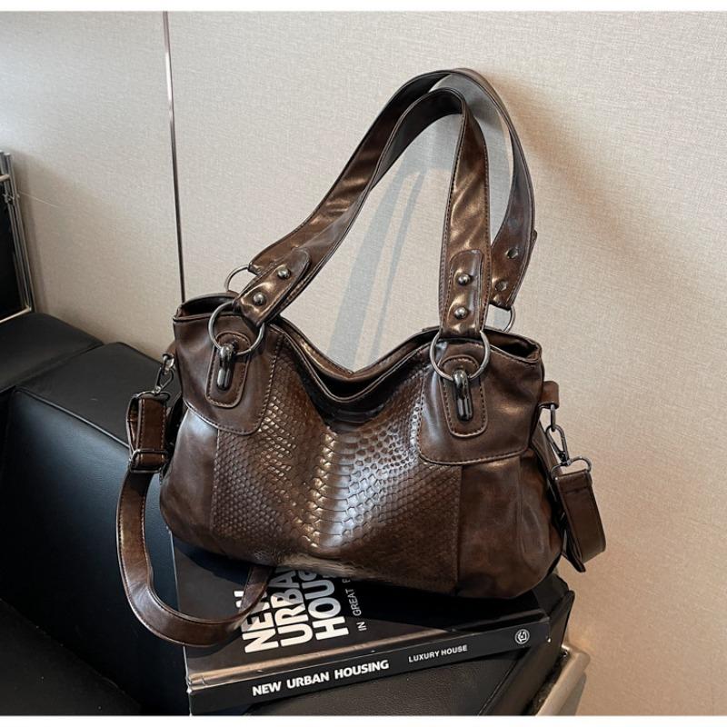 

Tote bag women s large-capacity new summer versatile messenger bag retro shoulder premium commuter bag