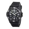 Citizen QQ Wristwatch Analog Waterproof Urethane Belt VR44-001 Mens Black