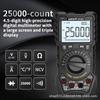 Portable ZOYI ZT-225 Digital Multimeter AC DC Voltage Resistance On Off Capacitance Frequency Diode Duty Cycle Temperature Teste 6
