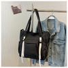 Fashion Large Capacity Tote Bag, Simple Shoulder Bag, Women's Casual Handbag & Purse For Commute Work