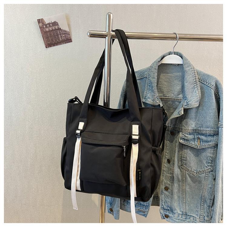 Fashion Large Capacity Tote Bag, Simple Shoulder Bag, Women's Casual Handbag & Purse For Commute Work