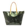 Louis Vuitton M93673 Bellevue GM Tote Bag MonogramVernis Blue Nuit Green