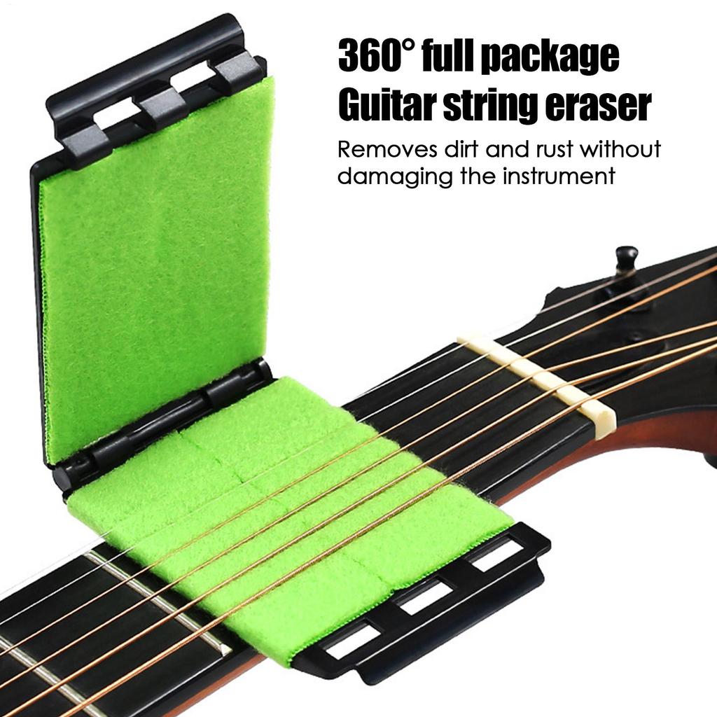 Guitar String Cleaner Cloth Guitar Fretboard Cleaner Wiper Guitar Maintenance Accessories Musical Instrument Care for Guitar