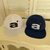 Spring and Summer Quick-drying Polka Dot Love Embroidery a Letter Baseball Hat Men and Women Breathable Flat Brim Soft Top Cap
