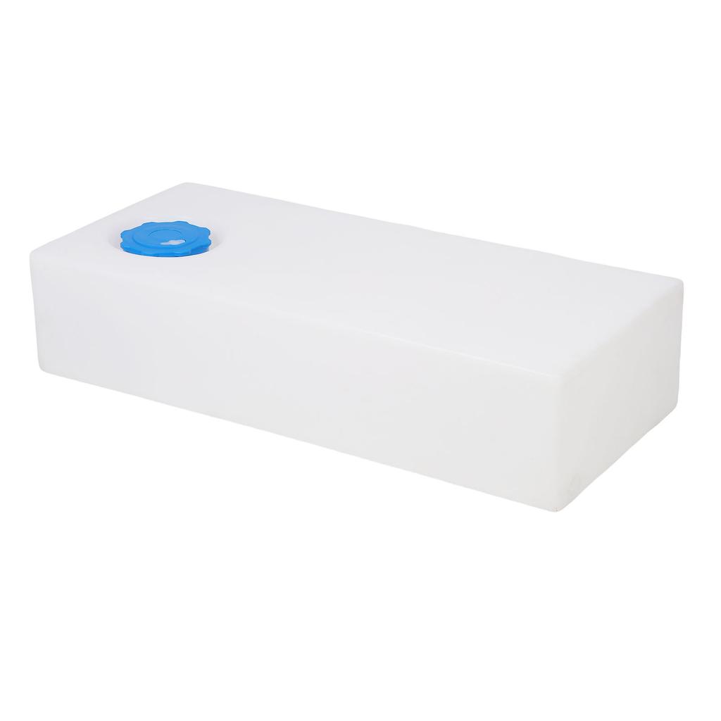 8.5 Gallon RV Fresh Water Tank Square 29.33x13.11x6.50in Food Grade PE Water Storage Container for Trailer Boat Yacht