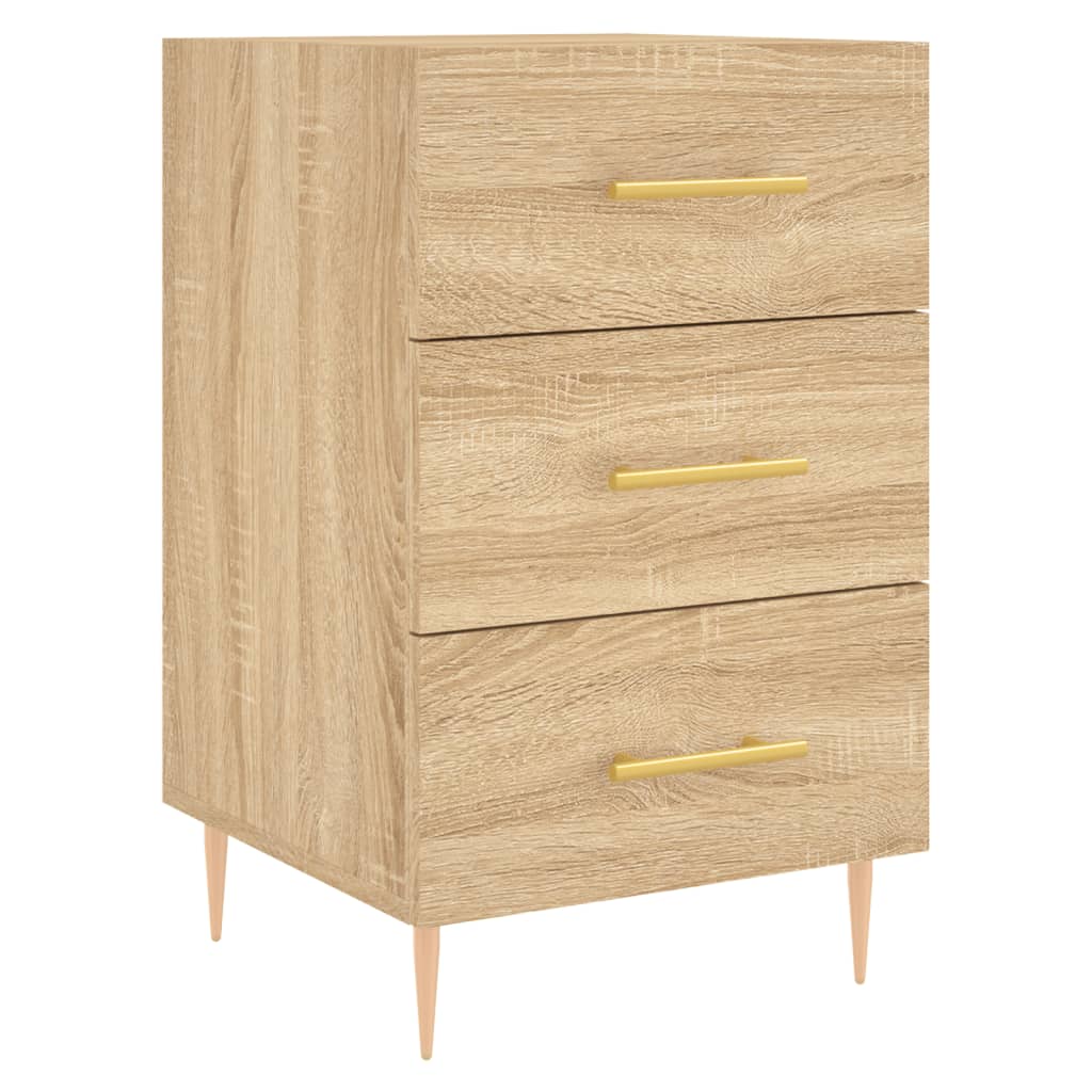 Vidaxl Szafka Nocna, Dąb Sonoma, 40X40X66 Cm, Materiał Drewnopochodny