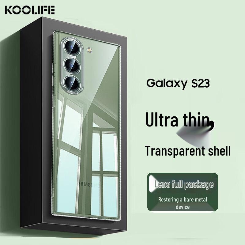 Husă de telefon KOOLIFE Transparentă Anti-Cădere pentru Samsung Galaxy