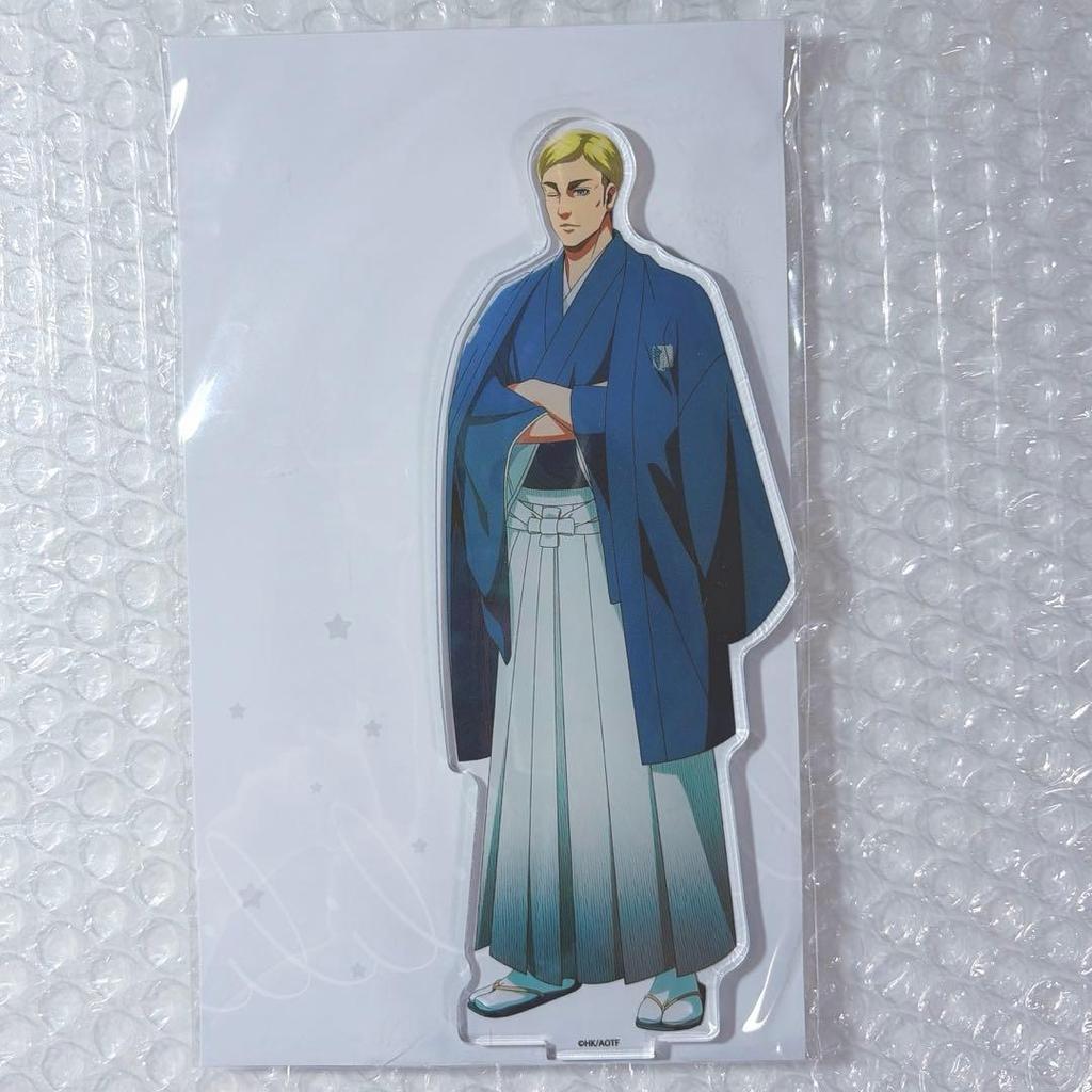 Used Attack on Titan New Year ver. Erwin Acrylic Stand Attack on Titan Kimono