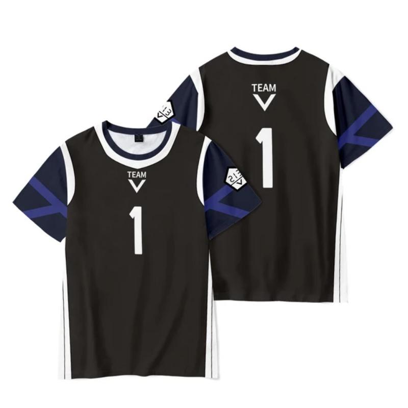 2026 Summer Blue Lock T-Shirt Isagi Yoichi New Esperion Merch Soccer Uniform XXS