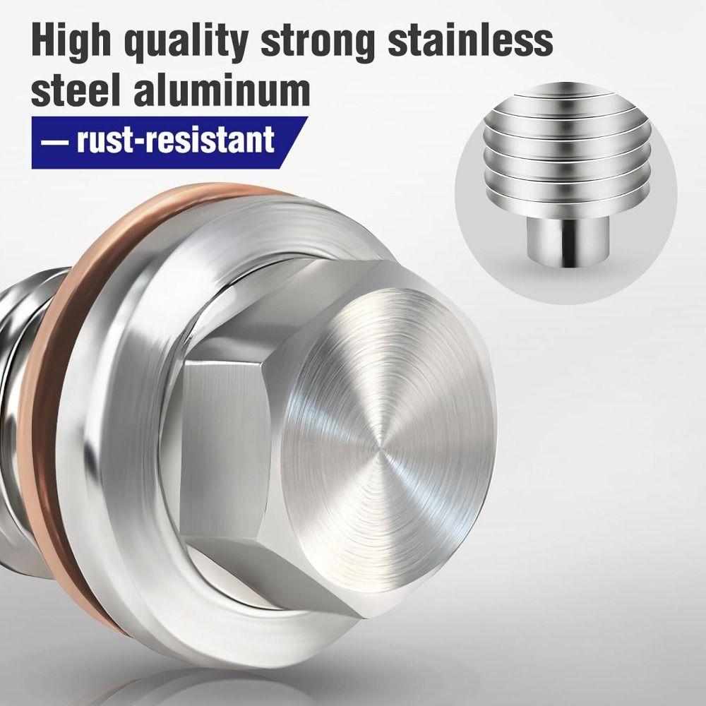 M12 M14 M16 M18 M20 Magnetic Oil Pan Plug Magnetic Sump Drain Nut Bolt Engine Oil Change