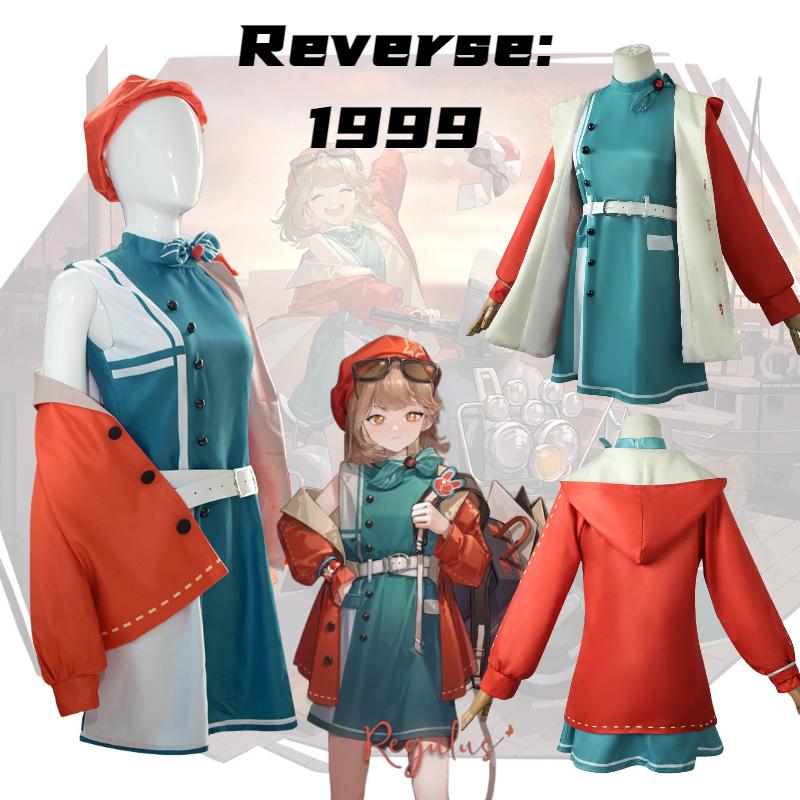 Uniform Reverse Regulus Cosplay Costume Girls Anime Party Dress Halloween Outfit
