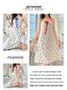 European & American Sexy Casual Lace-up Heart Nightgown - Women's High-end Comfort Homewear 2026.
