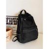 Schoolbag1011 New denim simple backpack male retro Japanese ins student class schoolbag Korean casual backpack male