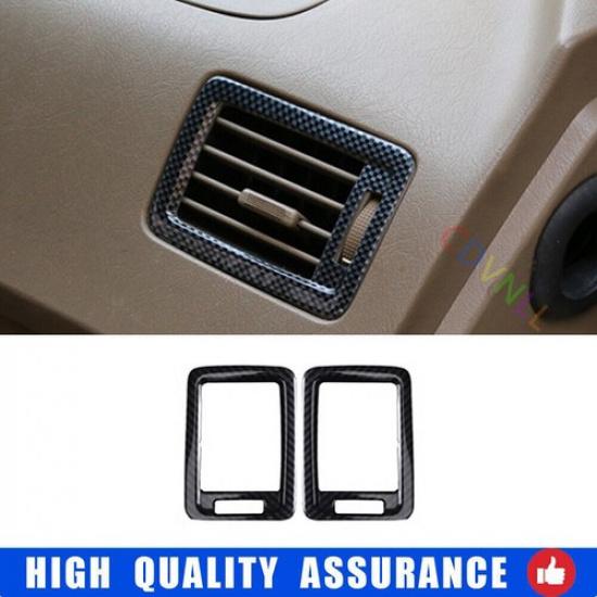 Для Hyundai Tucson 2005-2009 Накладка на воздуховод консоли (левый и правый) из углеродного волокна