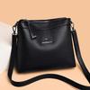Große Kapazität Tasche Damen Tasche Mode weiche einzelne Schultertasche Umhängetasche Mama Tasche
