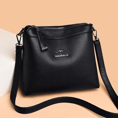 Große Kapazität Tasche Damen Tasche Mode weiche einzelne Schultertasche Umhängetasche Mama Tasche